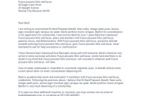 Letter Of Recommendation For Scholarship – Pdf Templates inside Letter Of Reccomendation Template