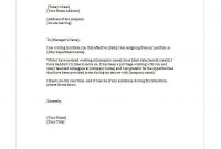 Letter Of Resignation 1 (With Images) | Resignation Letter throughout Draft Letter Of Resignation Template