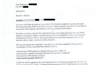 Letter Sample Demand Letter October17. Letter To Insurance throughout Ppi Claim Form Template Letter