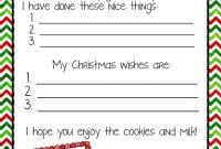 Letter To Santa {Free} | Santa Letter Template, Christmas for Dear Santa Template Kindergarten Letter