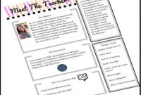 Meet The Teacher Letter Template-Editablemiss G's Fun with Meet The Teacher Letter Template