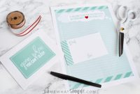 Open When Letters Diy Kit (Printable) | Somewhat Simple throughout Open When Letters Template