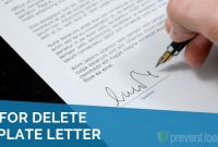Pay For Delete Sample Letter | 2020 Updated Tips & Template in Pay For Delete Letter Template
