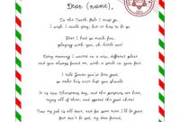Printable Elf Goodbye Letter Personalized for Elf Goodbye Letter Template