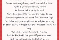Printable Elf On The Shelf Goodbye Letter – This Worthey pertaining to Elf Goodbye Letter Template