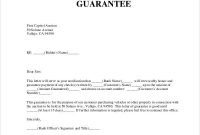 Request Letter Bank Guarantee Sample Requesting For Renewal for Letter Of Guarantee Template