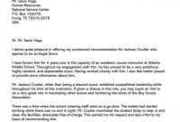 Sample Eagle Scout Letter Of Recommendation Letters (And for Letter Of Recommendation For Eagle Scout Template