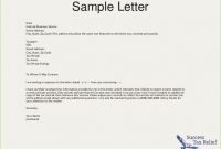 Sample Explanation Letter For Memo How To Write Explanation inside Letter Of Explanation Template