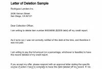 Sample Goodwill Letter To Collection Agency – New Sample C inside Pay For Delete Letter Template
