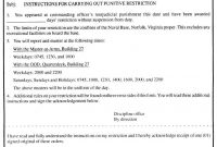 Sample Letter Of Instruction For Carrying Out Punitive regarding Letter Of Instruction Template