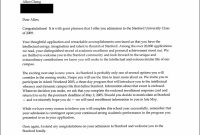 Stanford Acceptance Letter: Real And Official regarding College Acceptance Letter Template