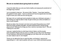 Teacher Templates Letters Parents | Currix - Back To School for Letter To Parents Template From Teachers