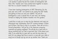 Welcome Letters For Parents (With Images) | Letter To for Letter To Parents Template From Teachers