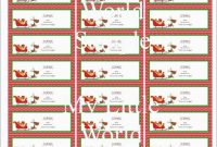 000 Incredible Christmas Return Address Label Template Photo for Free Printable Return Address Labels Templates