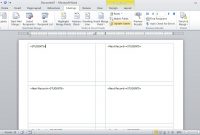10 Things You Should Know About Printing Labels In Word 2010 pertaining to Creating Label Templates In Word