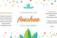 11+ Food Product Label Templates – Design, Templates | Free pertaining to Food Product Labels Template