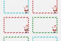 14 Festive Secret Santa Gift Tags | Kittybabylove in Secret Santa Label Template