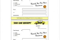 14+ Taxi Receipt Templates – Doc, Pdf | Free & Premium Templates with Blank Taxi Receipt Template