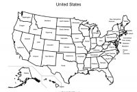 14 Usa Map Outline Template Images – United States Outline with regard to Blank Template Of The United States