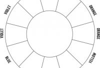 15 Peerless Steps Color Wheel Template With Blank Color within Blank Color Wheel Template