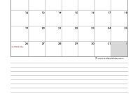 2020 Monthly Australia Calendar Template – Free Printable inside Blank Calender Template