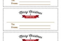 21 Free Printable Christmas Coupons | Hloom within Blank Coupon Template Printable
