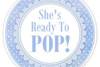 25 Images Of Ready To Pop Ba Shower Printable Labels with regard to Ready To Pop Labels Template