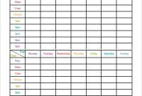 27+ Timetable Templates | Timetable Template, Study for Blank Revision Timetable Template