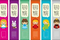 28+ Free Bookmark Templates: Design Your Bookmarks In Style in Free Blank Bookmark Templates To Print