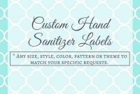 28 Hand Sanitizer Label Template Free In 2020 | Label within Hand Sanitizer Label Template