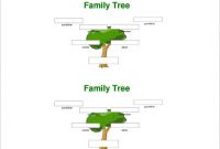 3 Generation Family Tree Template – 10+ Free Sample, Example inside Blank Family Tree Template 3 Generations