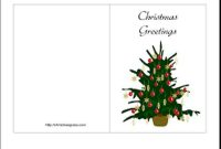 30+ Free Greeting Cards | Free & Premium Templates with regard to Blank Christmas Card Templates Free