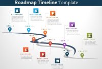 4+ Roadmap Timeline Template | Roadmap Infographic, Roadmap pertaining to Blank Road Map Template