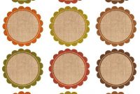 40 Awesome Round Label Templates Images | Round Labels for Free Round Label Templates Download