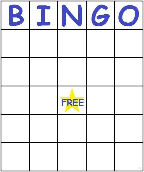 47 Printable Bingo Card Templates Microsoft Word In within Blank Bingo ...
