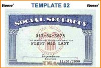 7+ Blank Social Security Card Template Download | Timesheet intended for Blank Social Security Card Template Download