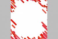 Abstract Chaotic Rounded Diagonal Stripe Pattern Brochure throughout Blank Templates For Flyers
