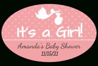 Baby Shower Label Templates – Get Free Downloadable Baby intended for Baby Shower Label Template For Favors