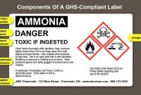 Basic Chemical Safety – Max Iv Intended For Ghs Label inside Free Ghs Label Template