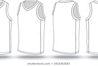 Basketball Jersey Template Images, Stock Photos & Vectors intended for Blank Basketball Uniform Template