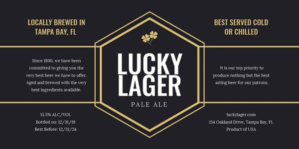 Beer Label Template - 27+ Free Eps, Psd, Ai, Illustrator intended for Beer Label Template Psd