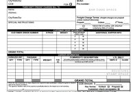 Bill Of Lading Form Template: Free Download, Create, Fill within Blank Bol Template
