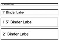 Binder Spine Template Jdsbrainwave … Organized Educator in Binder Labels Template