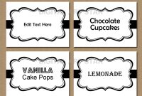 Black And White Editable Labels | Editable Labels, Editable regarding Black And White Label Templates