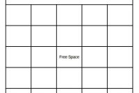Blank Bingo Template – 14+ Free Psd, Word, Pdf, Vector Eps pertaining to Blank Bingo Template Pdf