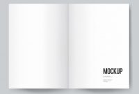 Blank Book Or Magazine Template Mockup | Free Psd File pertaining to Blank Magazine Template Psd