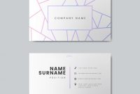 Blank Business Card Design Mockup | Free Psd File pertaining to Blank Business Card Template Photoshop