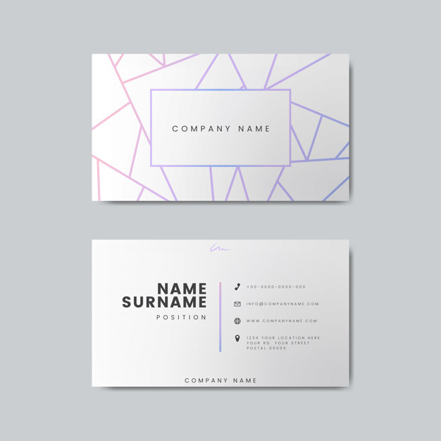 Blank Business Card Design Mockup | Free Psd File pertaining to Blank Business Card Template Photoshop