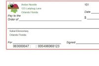 Blank Checks Template – Printable Play Checks For Kids throughout Fun Blank Cheque Template