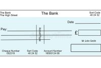 Blank Cheque Stock Illustrations – 1,616 Blank Cheque Stock for Large Blank Cheque Template